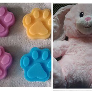 Easter special offer decorative 6 paws hand soaps with bunny rabbit set